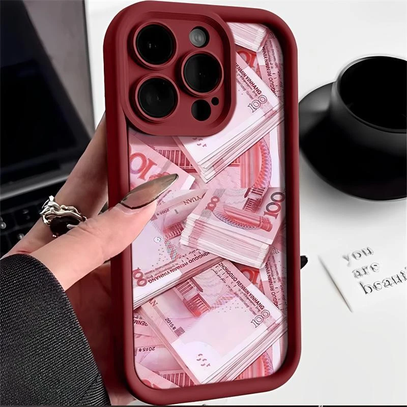 创意大钞适用iphone15pro/14/13手机壳苹果12/11华为vivo小米oppo
