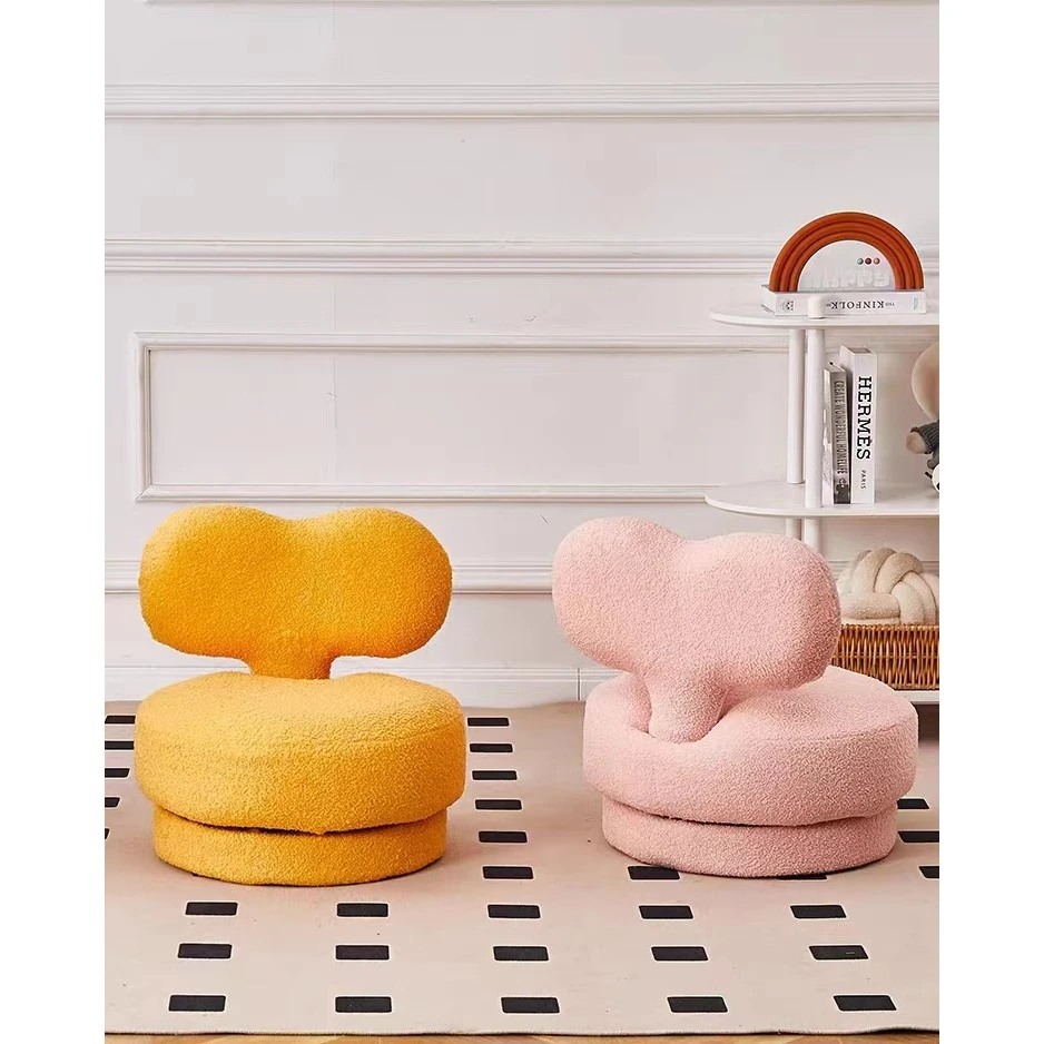 家用客厅可爱毛绒单人儿童沙发