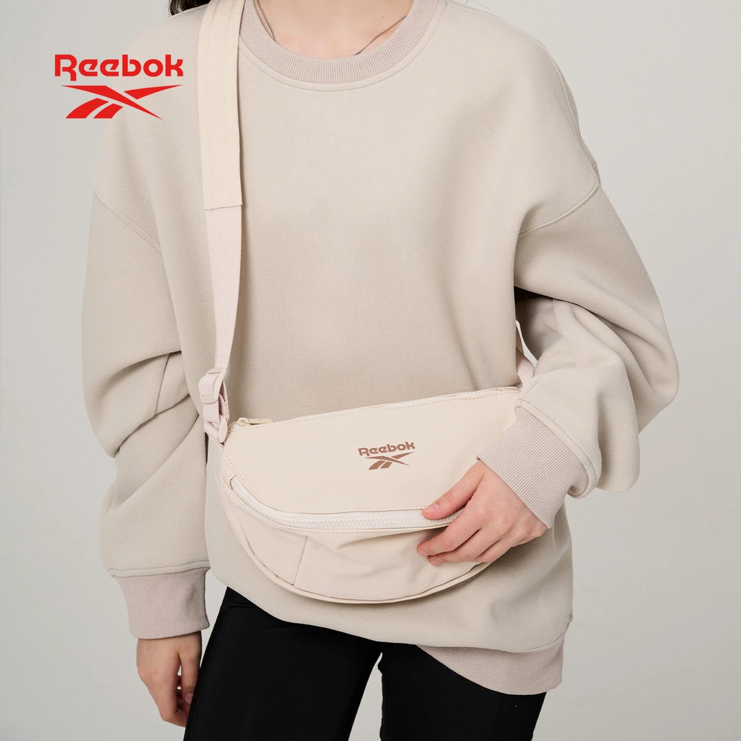 Reebok/百搭时尚单肩大容量防水户外健身运动斜挎胸包