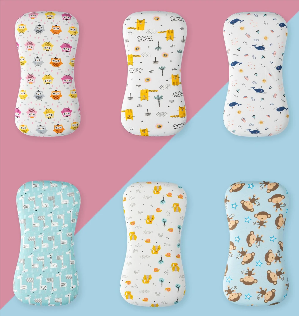 儿童枕头纯棉可拆洗记忆棉枕芯1-8岁宝宝枕头四季枕套睡枕