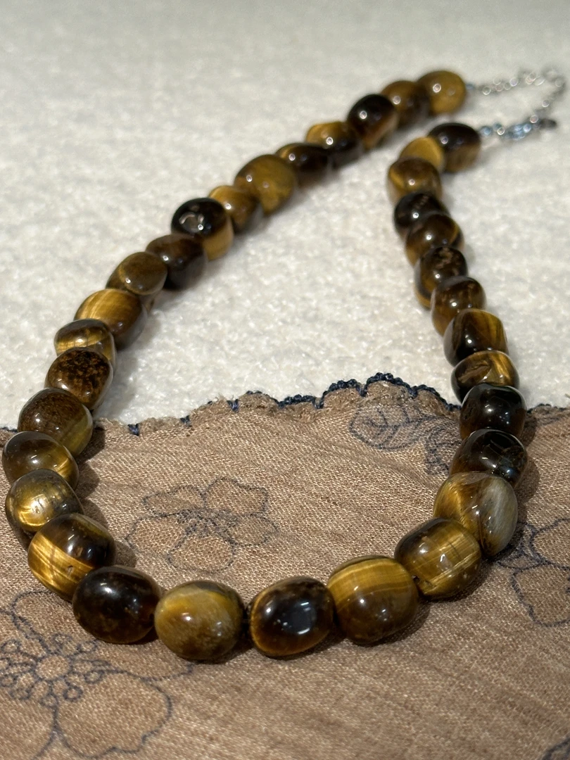 钛钢项链 复古手工时尚百搭项链 T6019