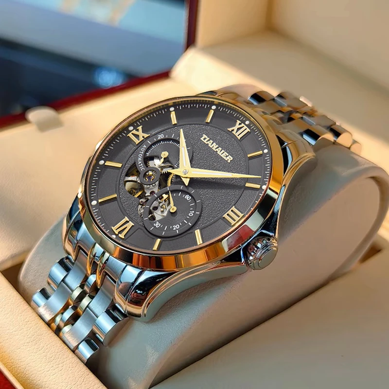 手表男士全自动机械表高端防水夜光腕表828-ZH