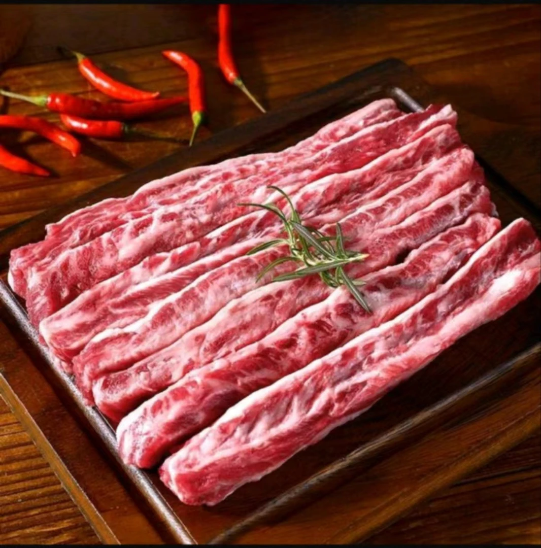 精品牛肋条  原切不注水不调理牛肉   新鲜原切牛肉