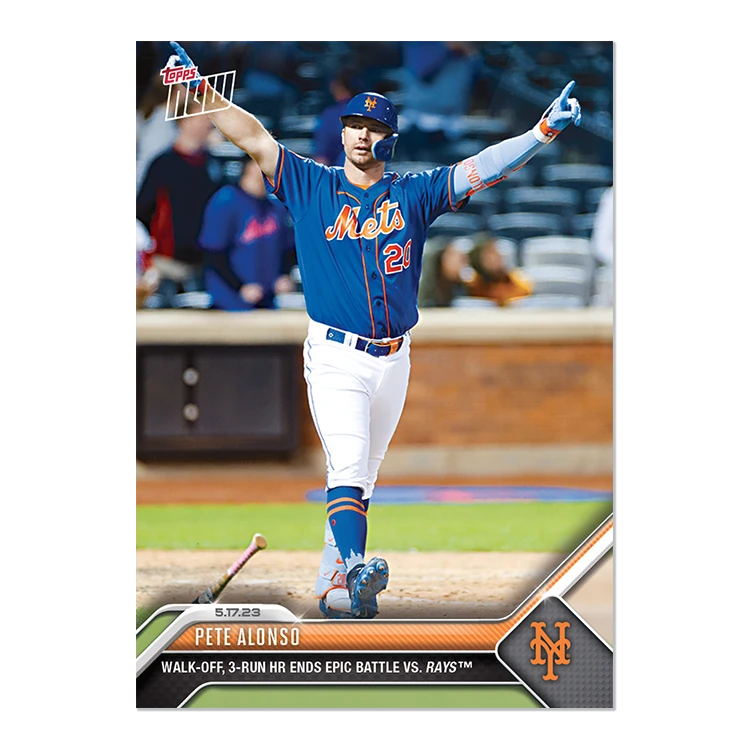 2023 Topps Now #311 大都会队 Alonso 阿隆索 再见三分炮 纪念卡