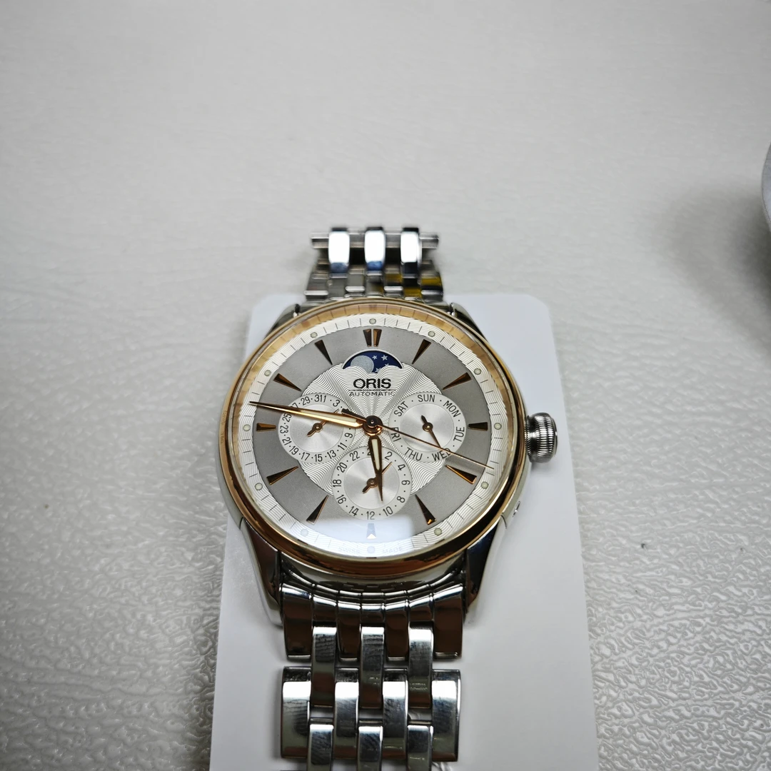 95新 Oris/豪利时 文化系列/40mm/自动机械/男士/单表