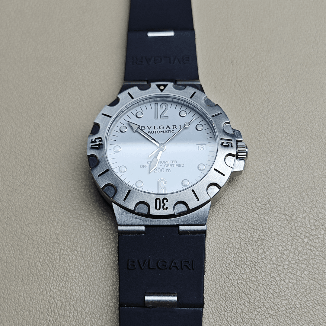 95新 BVLGARI/宝格丽 自动机械/38mm/时尚/单表