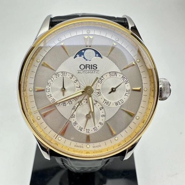 95新 Oris/豪利时 文化系列/自动机械/男士/单表/40mm/0816/4518