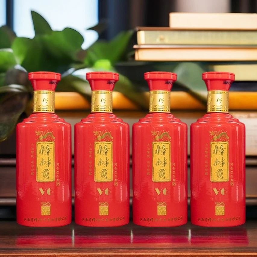 大樟树贡【V6礼盒装】4瓶 江西老字号 过节佳品 特香型SS45度480ml