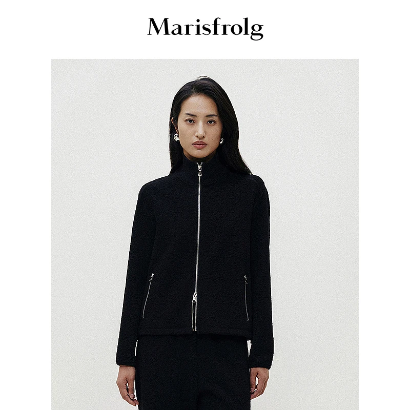 Marisfrolg玛丝菲尔23年秋季运动休闲时尚外套A1DE35068