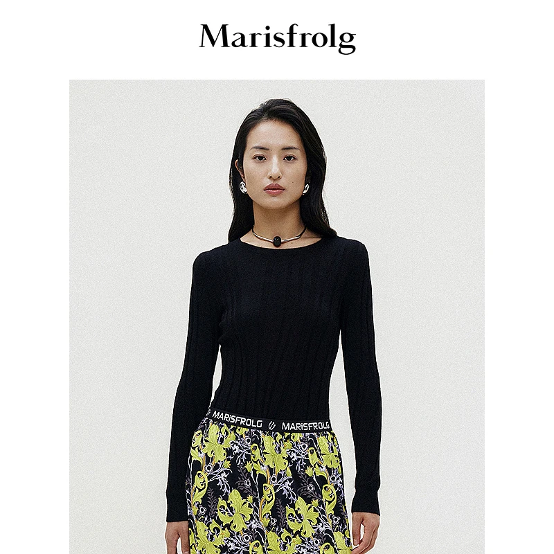 Marisfrolg玛丝菲尔针织衫A1CX1905M/A1CX1901M