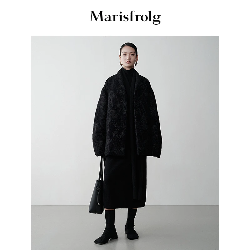 Marisfrolg玛丝菲尔冬季新中式羽绒服A1EG4691Y