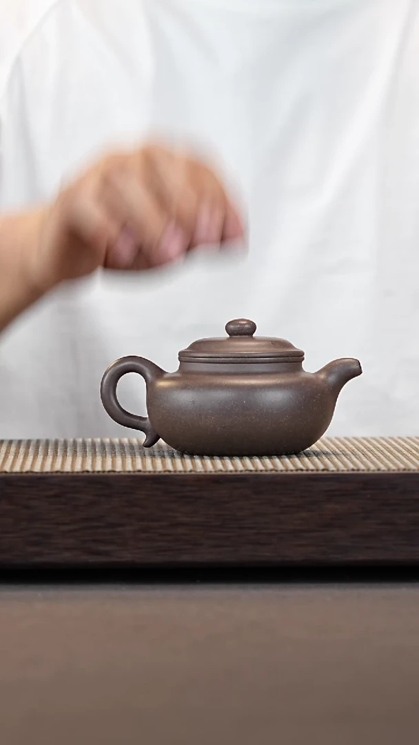 【闪购商品】紫砂茶壶仿古 天天青泥DY
