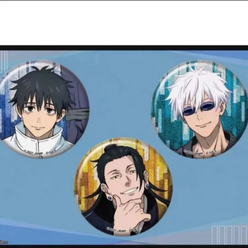 【日谷】咒术回战 明款0卷五条、乙骨、夏油杰三人吧唧（盲袋代拆）