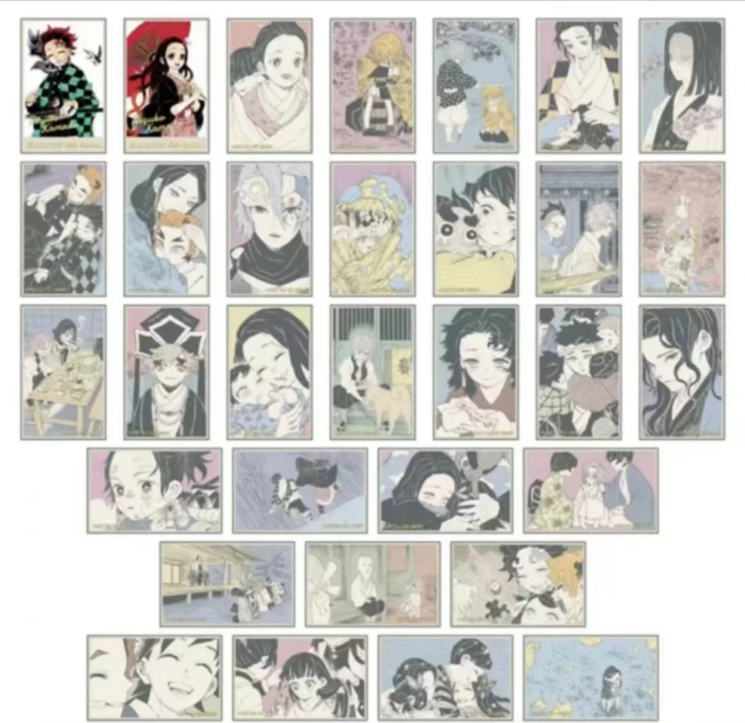 【鬼灭之刃】夏日祭新品原画明信片 （盲盒代拆）