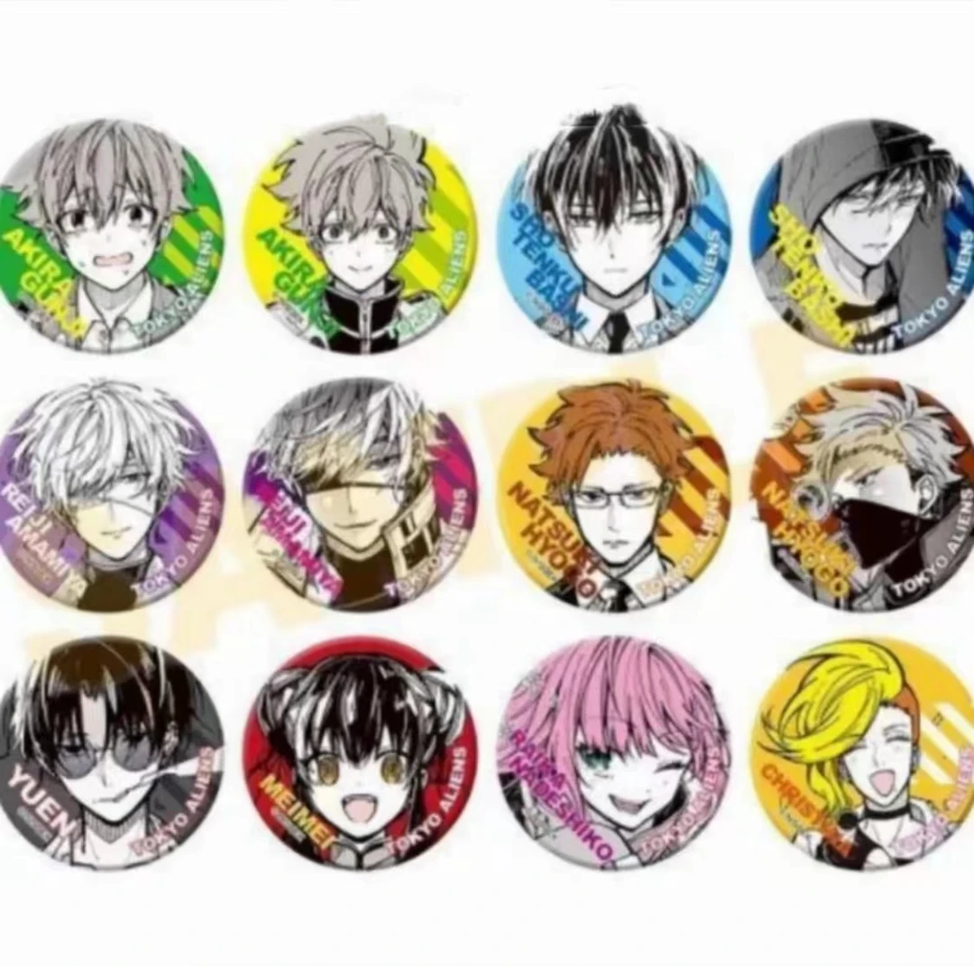 【东京异星人】东京 cafe原画展 场贩gf30周年吧唧 （盲袋代拆）