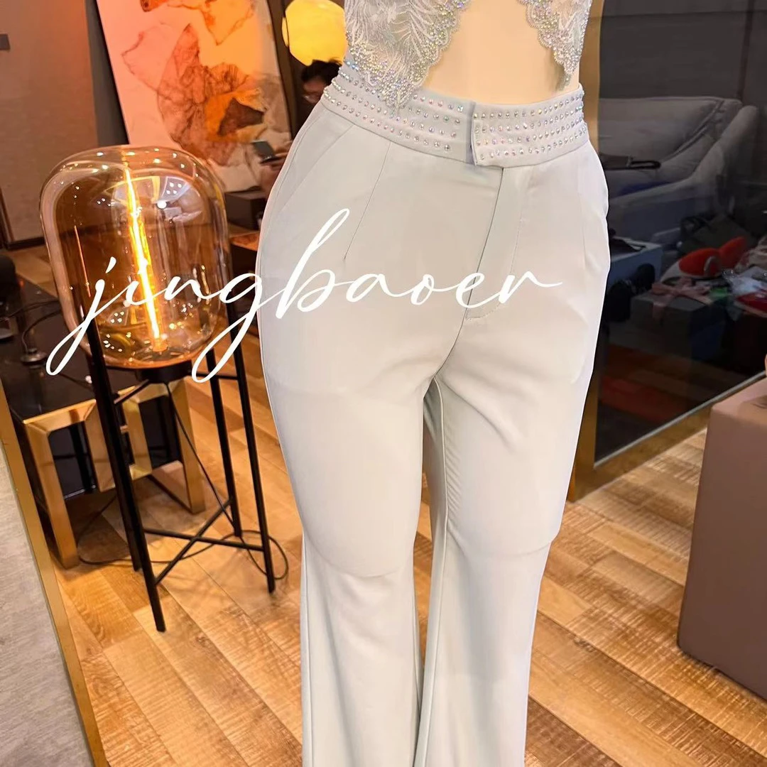 只想静静店【挽青纱】亮钻高腰修身显瘦显身材裤子