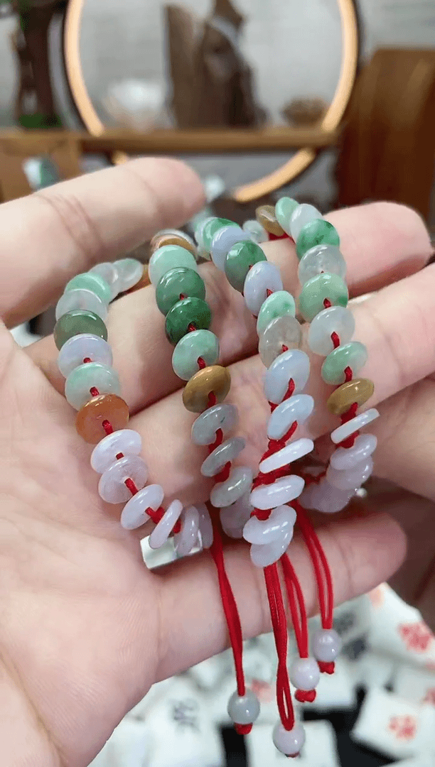 【闪购商品】翡翠挂件未镶嵌手绳多样性发一件@@CMT