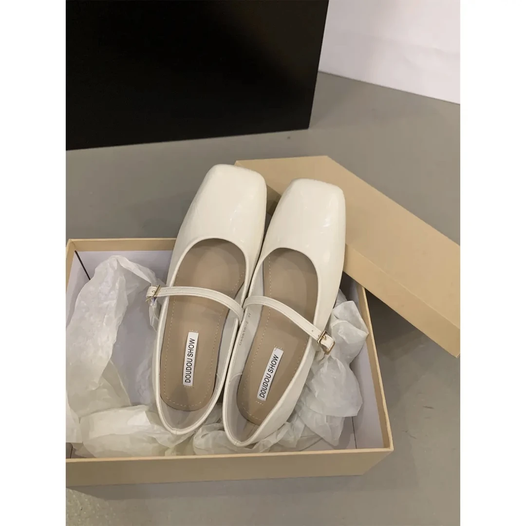 嘉嘉推荐 #0318款低很时尚浅口玛丽珍单鞋