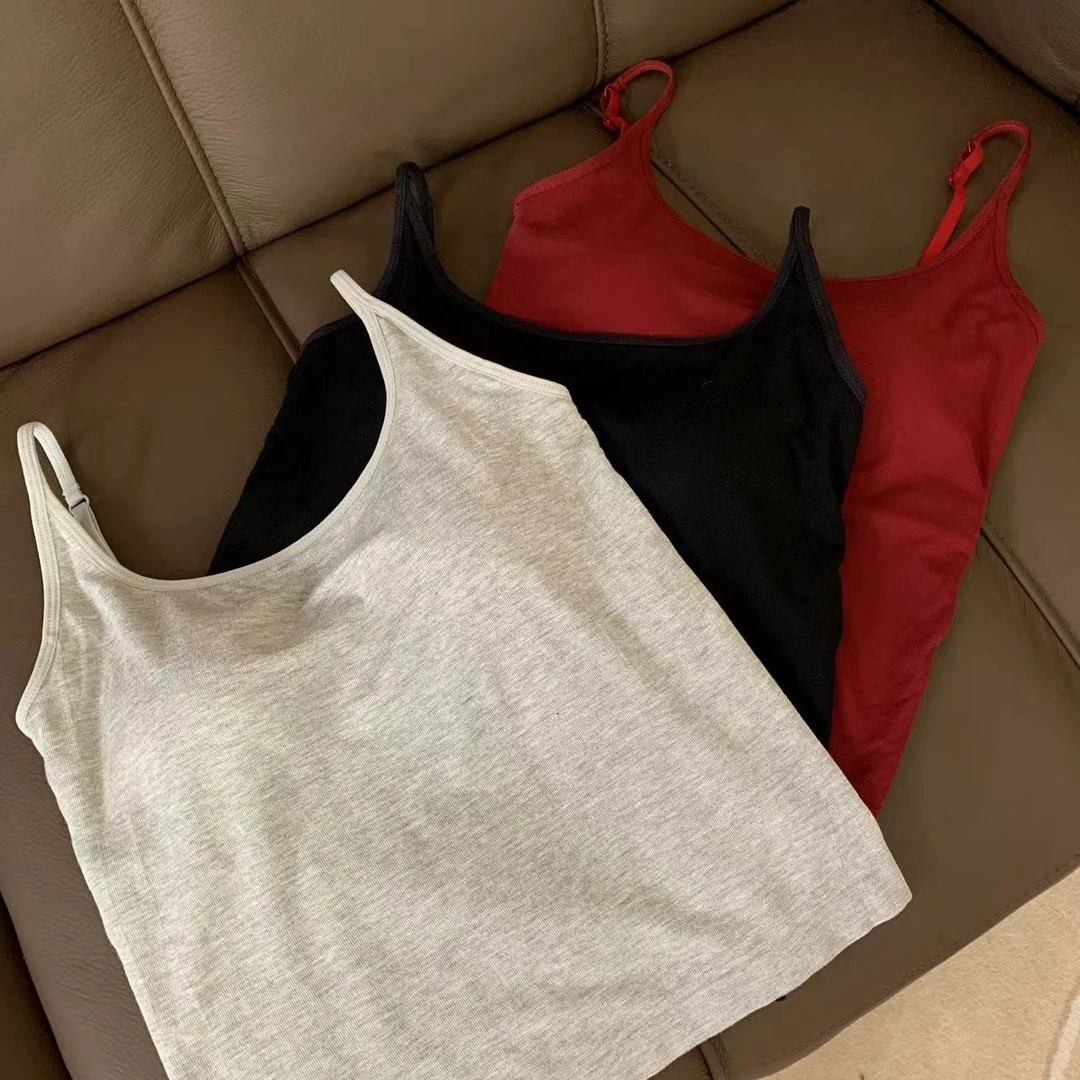 3344号#3013#百搭一体内里后背交叉背心