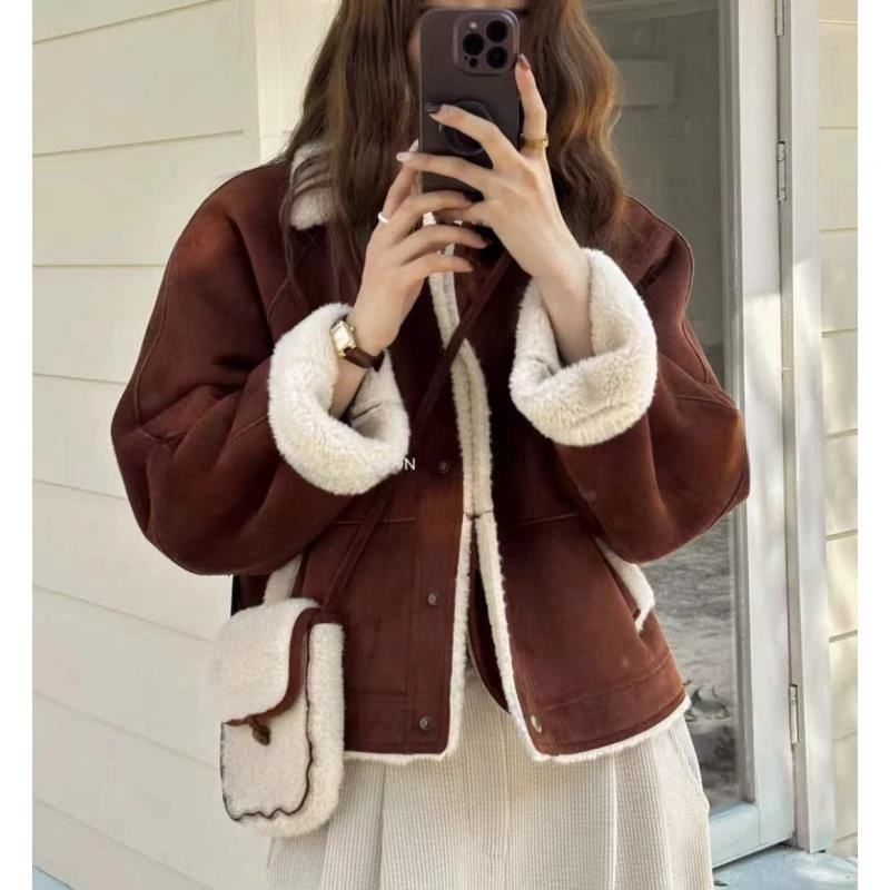 3201号3779#韩系百搭翻版里双口袋休闲外套（配包包）