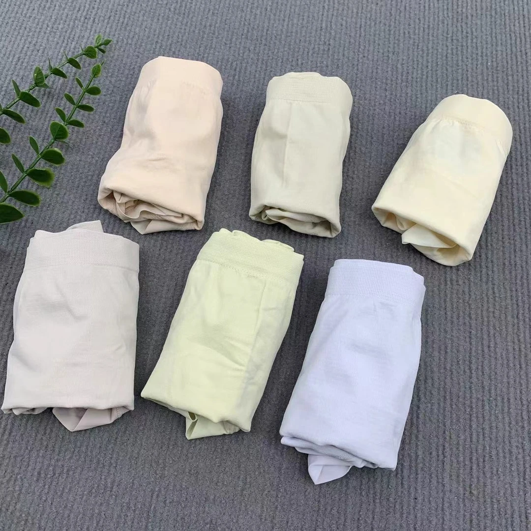 8755号886#2.0乳酸笑脸皮标舒适小裤子（预）