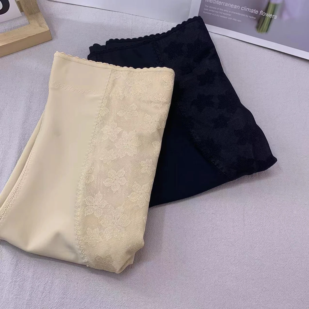 8279号313#高腰5D塑形波纹边收腹裤（四角）