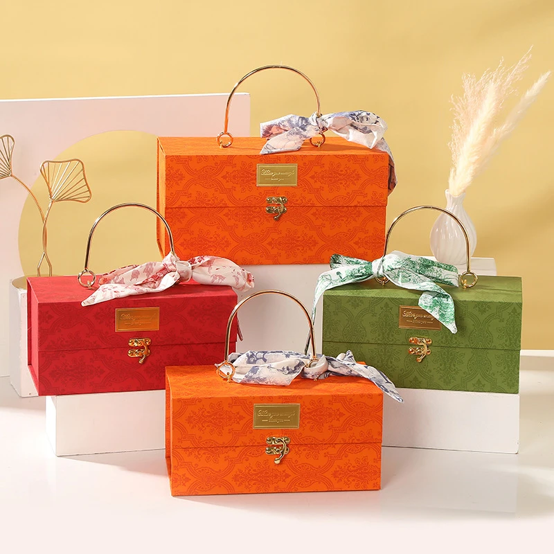 现货批发伴手礼礼盒伴娘礼品盒包装盒结婚新年节礼物盒精美包装盒