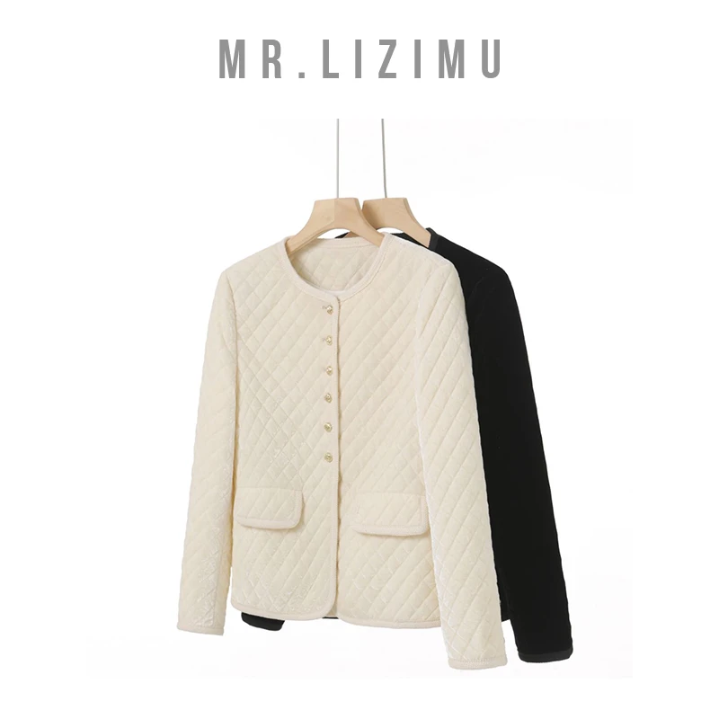 李子木先生慕斯小香休闲气质外套2024秋季新款感上衣C8606