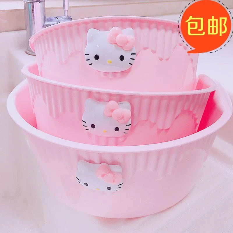 宝宝儿童脸盆卡通家用卫生间水盆学生宿舍婴儿冼脸盆塑料盆儿童盆