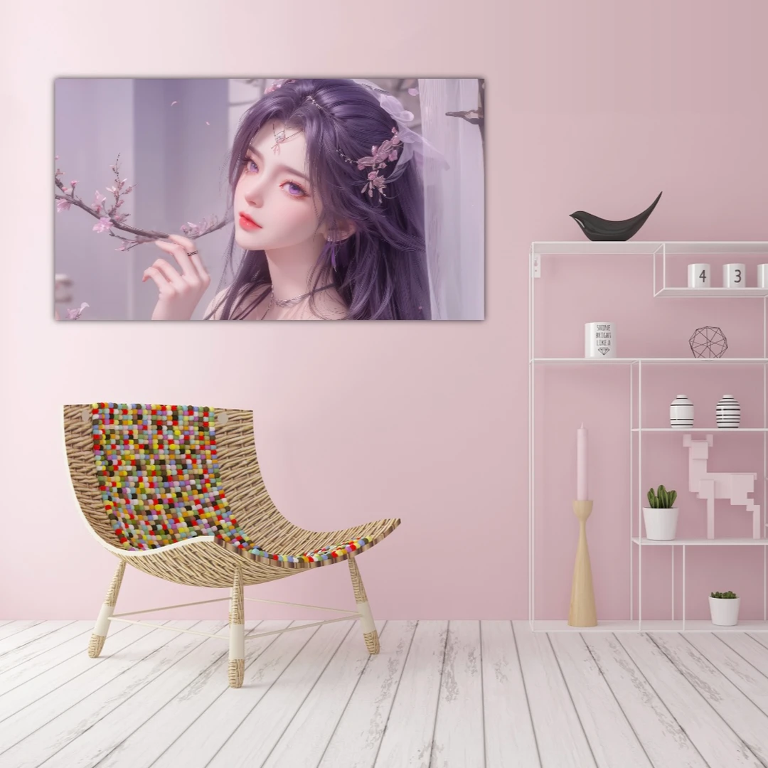 完美世界云曦装饰画动漫二次元人物客厅卧室背景墙走廊过道挂画