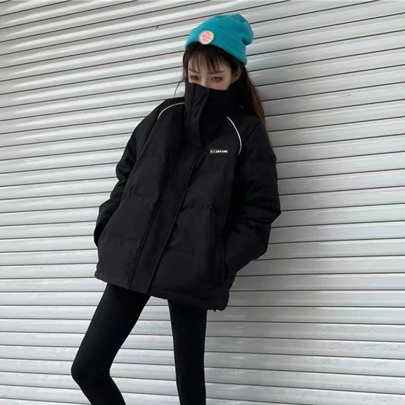 【小扬直播推荐】爆款反季2023新款白鸭绒羽绒服女学生爆款韩版宽松