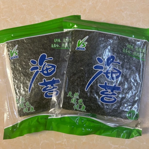 海苔脆片大片海苔南澳特产80克