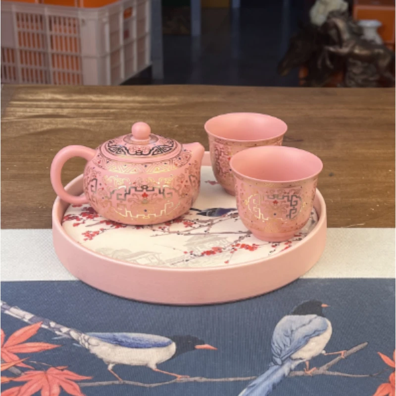 ZH1857-叶林强粉西施一壶两杯带茶盘