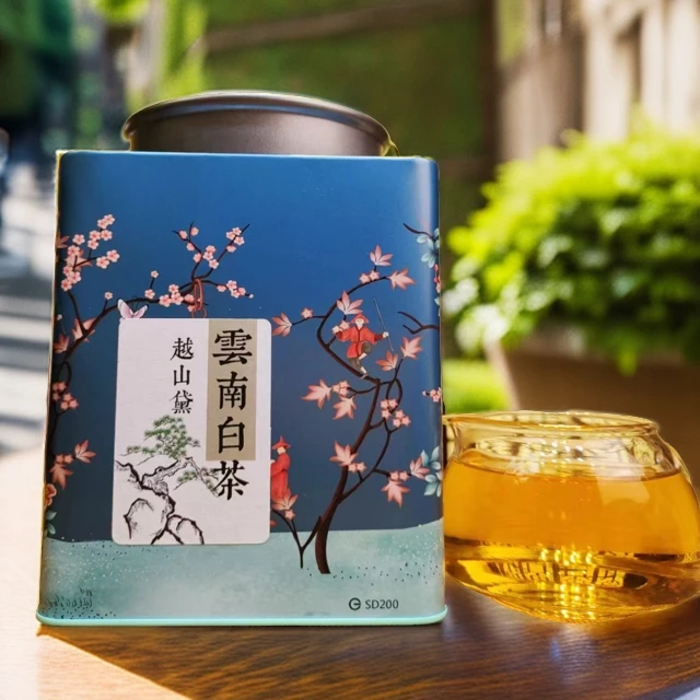 【林汐茶语•云南白茶】2023年云南白茶普洱茶生茶200g