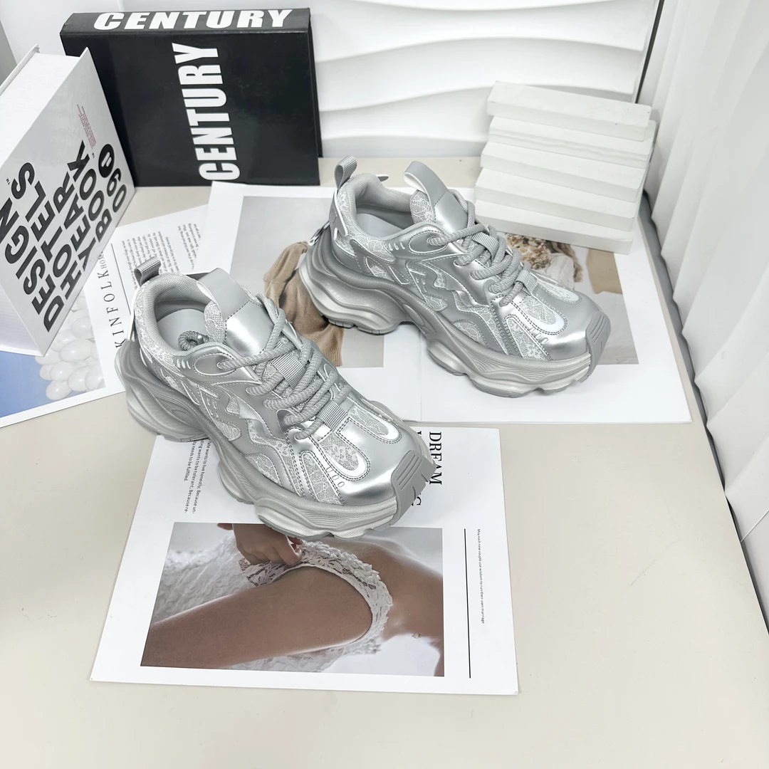 【与然良品】Y23032爆款百搭时尚老爹休闲鞋