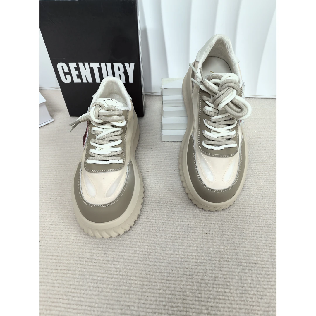 女款-松糕鞋透气网面运动休闲鞋[AM]A9378