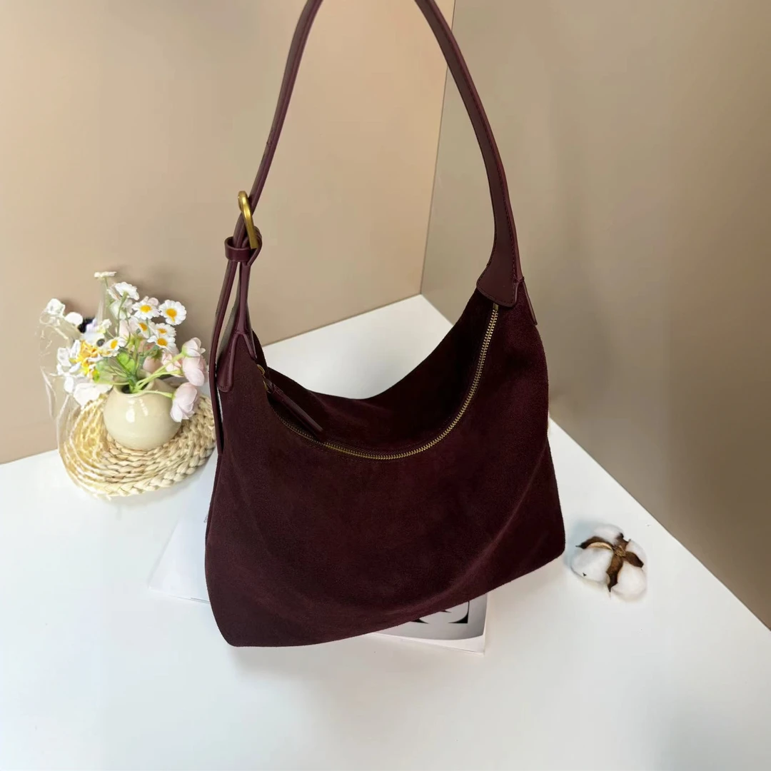 真皮女包小众真皮2024新款高级单肩手提包大容量托特包女