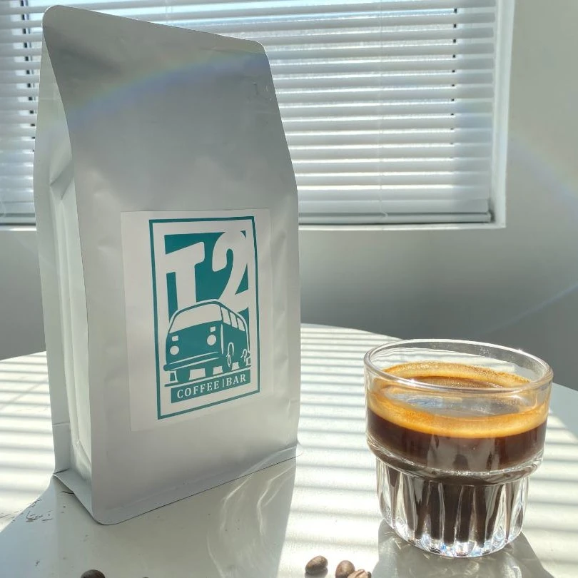不二咖啡 T2 cafe 定制意式拼配咖啡豆（小黑哥） 500克 美式精品