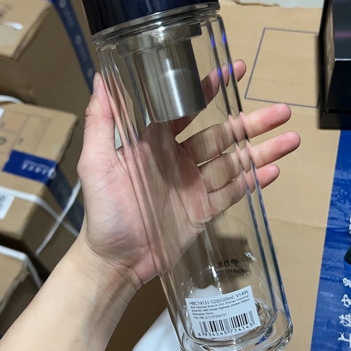 琉璃手工艺品V149s-75-520蓝黑