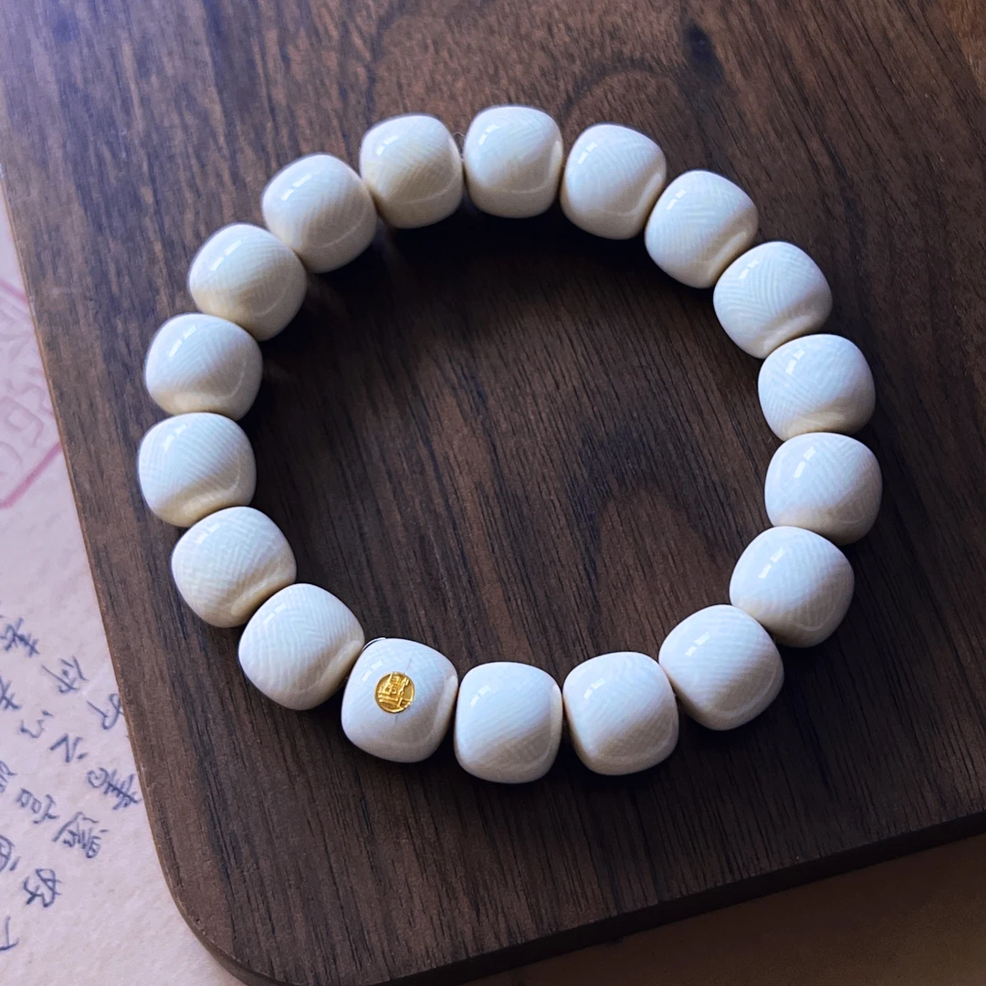 【珊木居】MM109HLT 猛犸果冻料满纹老型金标版1.1*1.2赠保养油