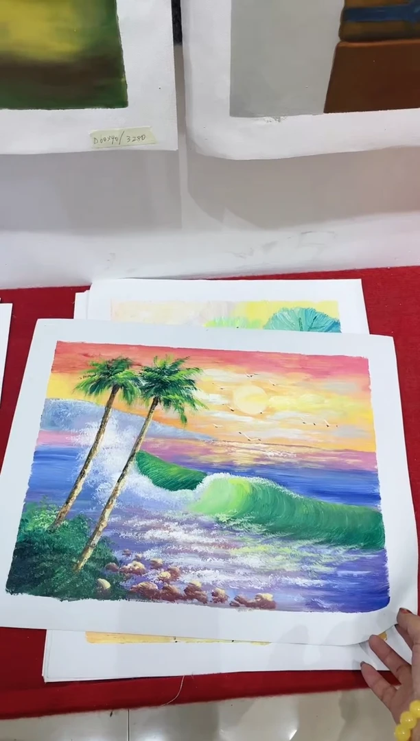 【闪购商品】书法纯手绘油画