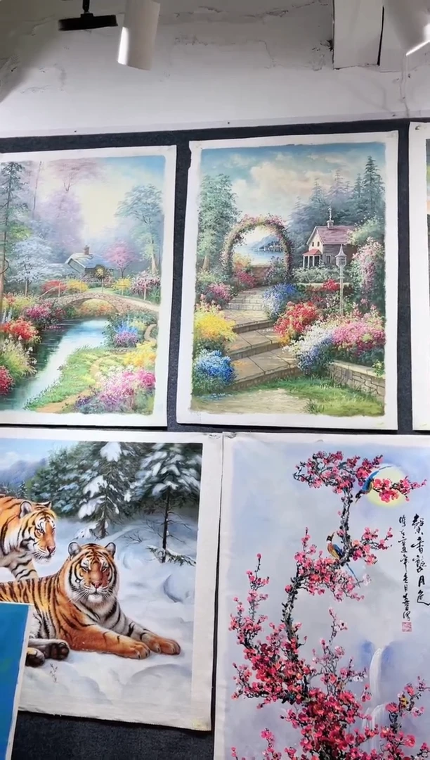 【闪购商品】书法纯手绘油画