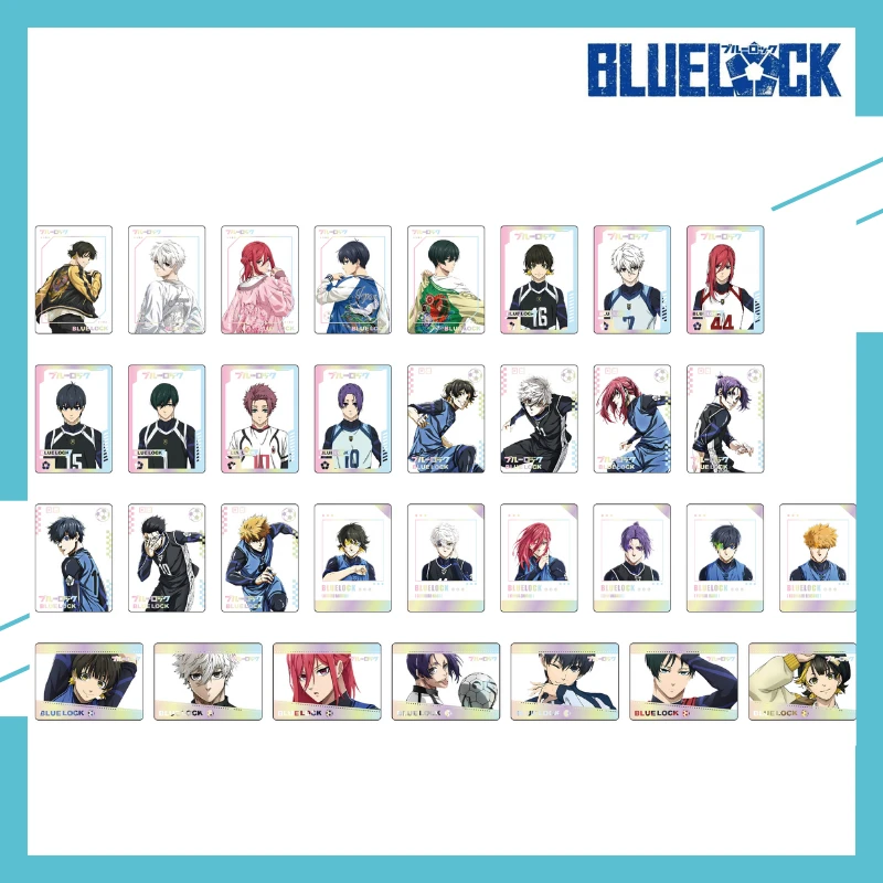 蓝色监狱PVC透卡第二弹同人透卡动漫收藏卡牌盲盒