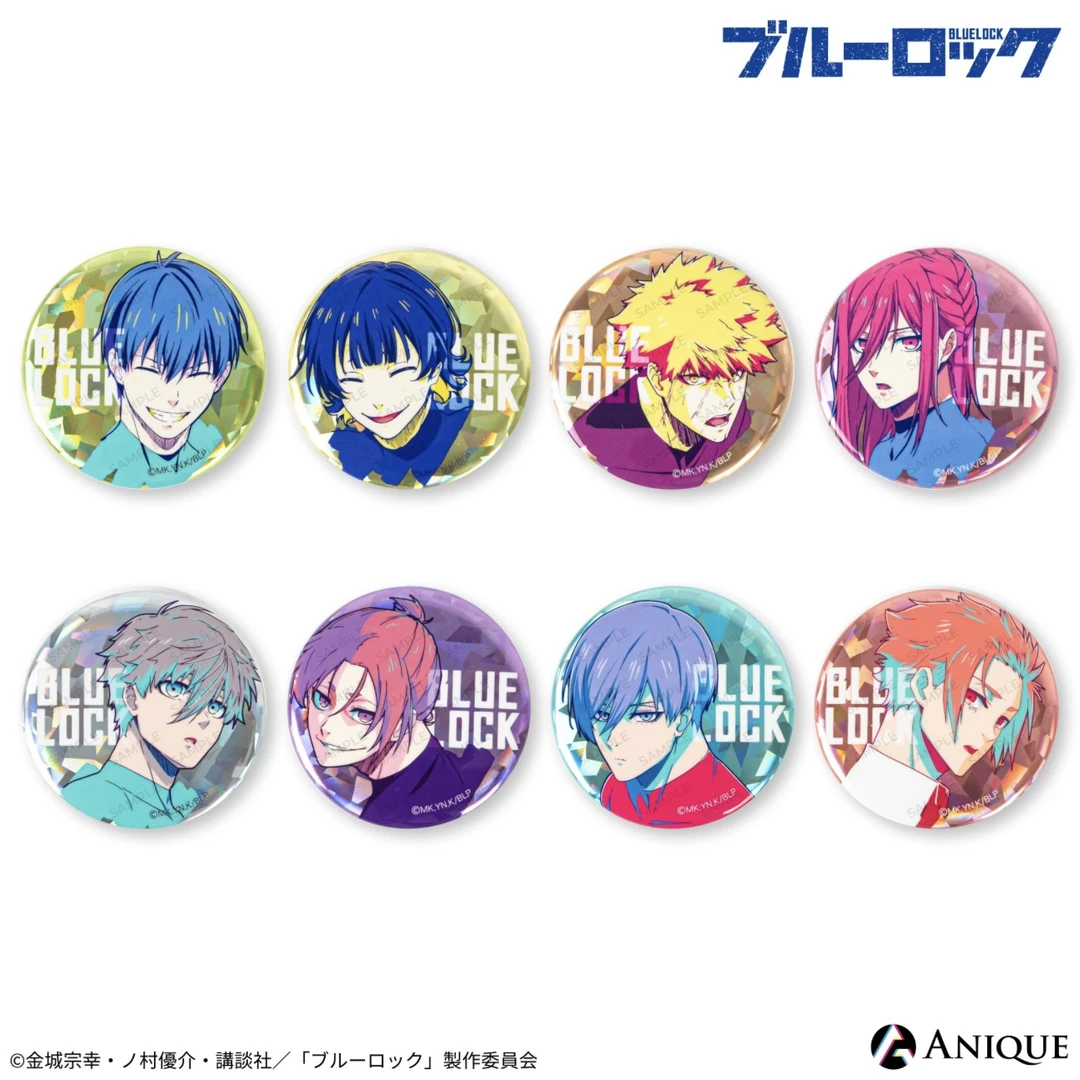 （日谷）Anique蓝色监狱第三弹闪吧唧正版授权徽章盲盒