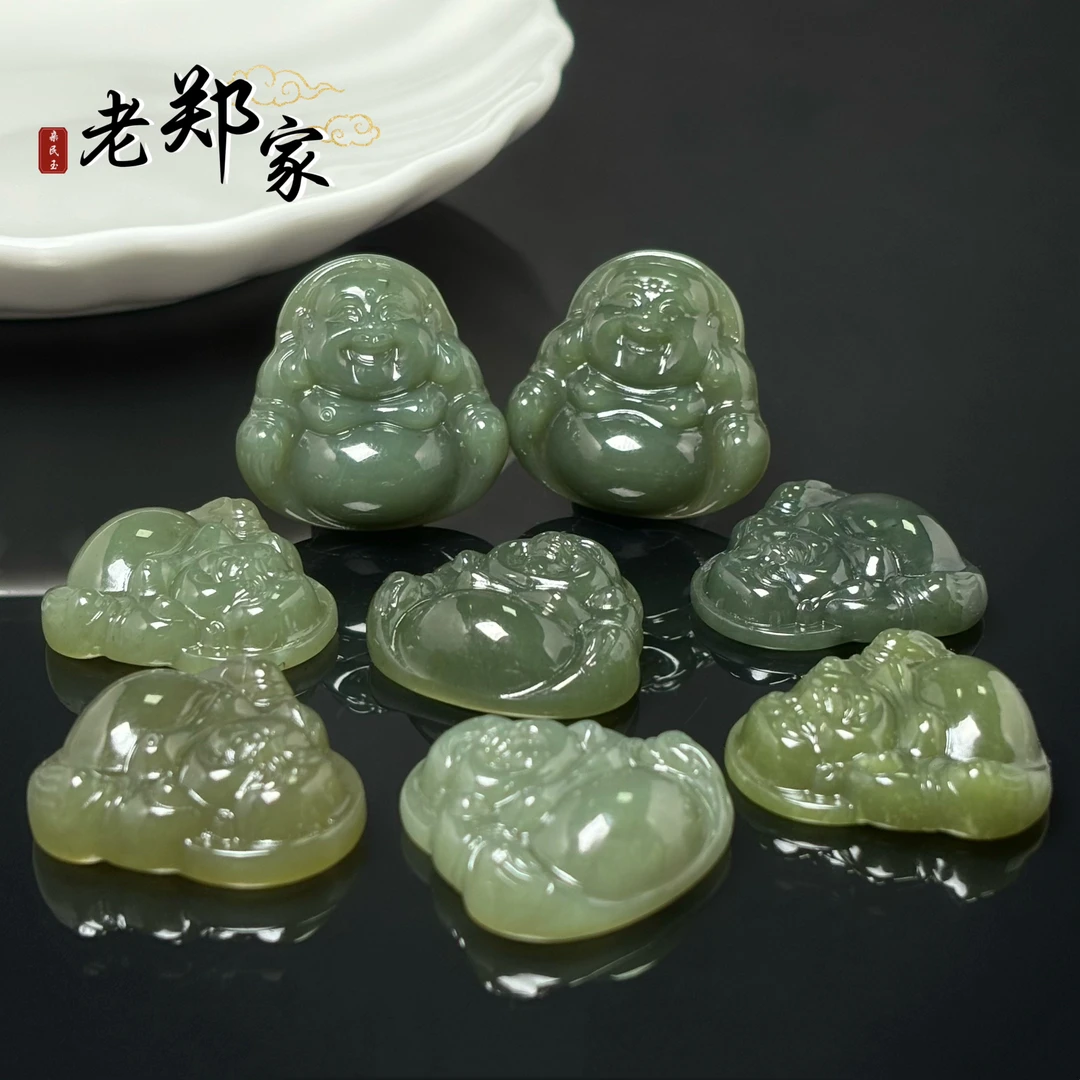 【老郑家】和田玉佛公挂件 (多样性发1件) 435