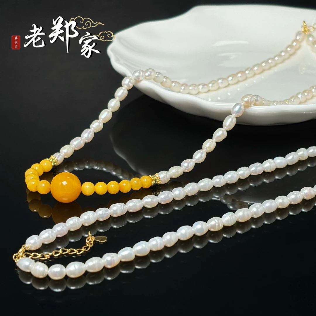 【老郑家】珍珠DIY项链 (多样性发一件)XP126
