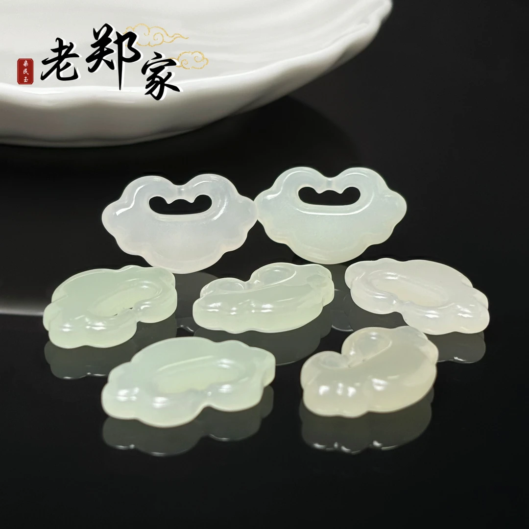 【老郑家】和田玉如意锁吊坠多样性发1件不带链HR20