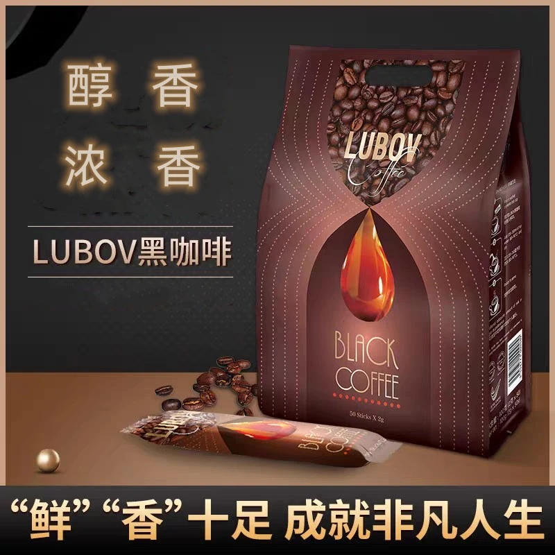 琉鲍菲进口黑咖啡速溶/1袋50包（100g）