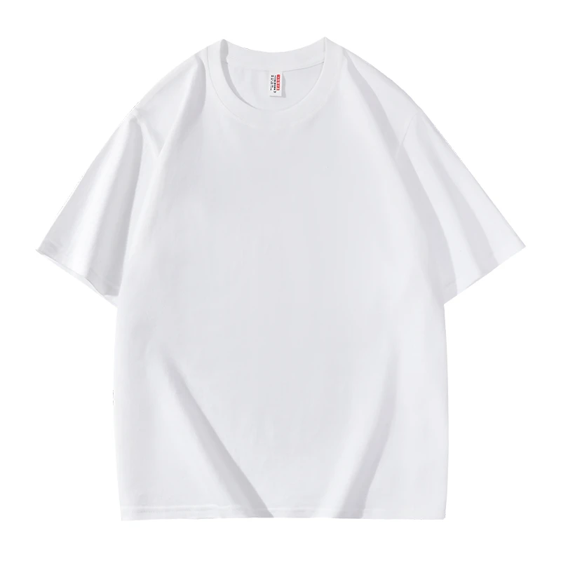 7A抗菌220克重磅纯棉新款夏季圆领T恤