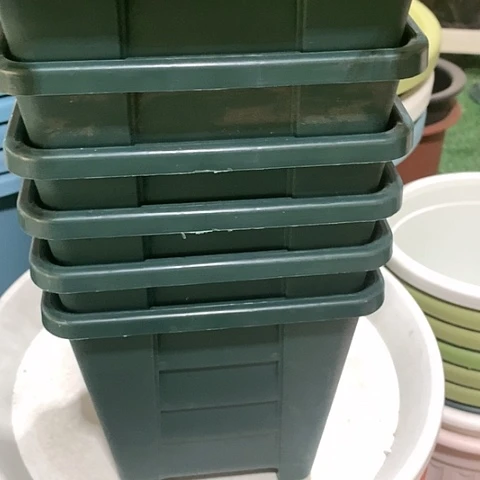 树脂20CM（含）-50CM（不含）16口军绿无托微瑕6个